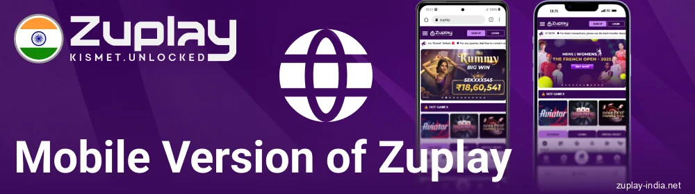 Zuplay India Browser Version